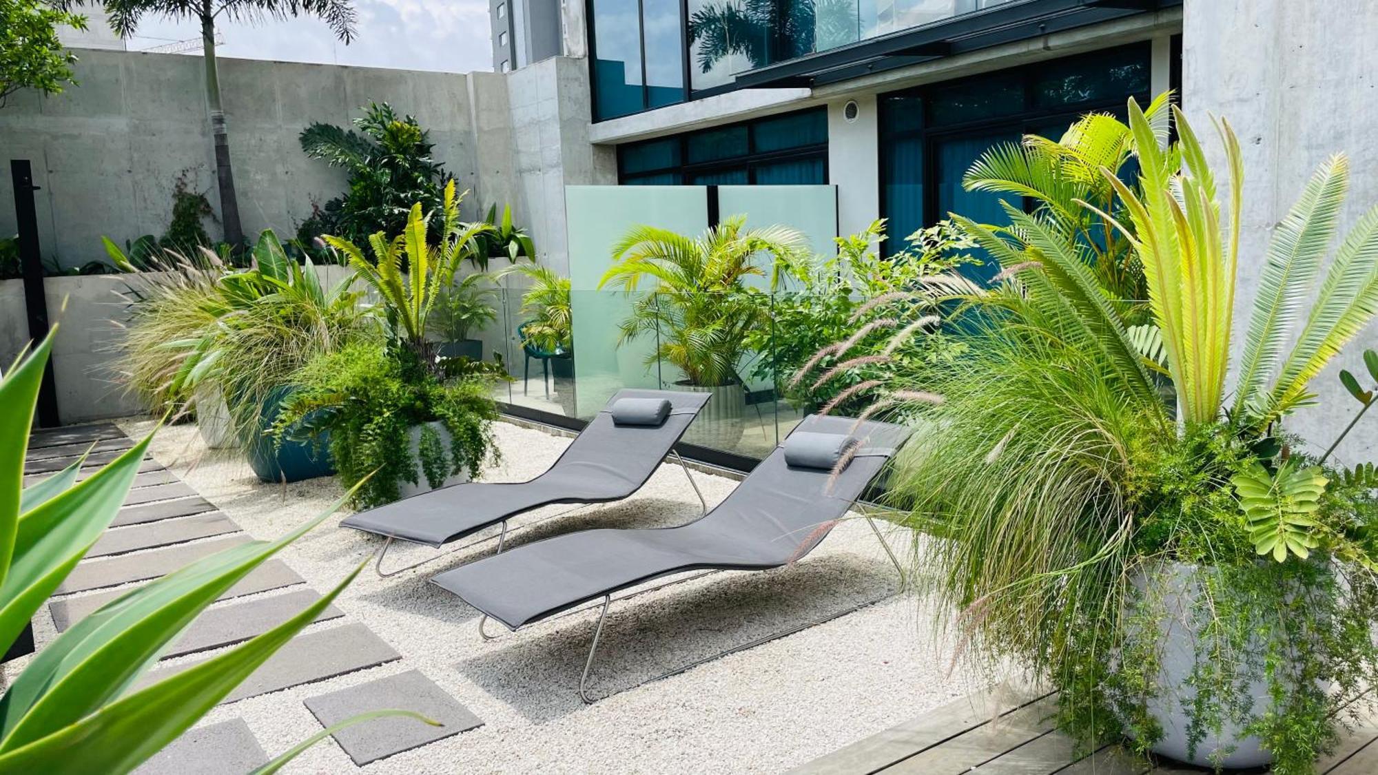 Cozy Apartment With Terrace, Sj Cosmopolitan Tower #402 San Jose  Exterior foto